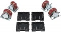 Pelican 0507 Caster Wheel Kit for 0500/0550 Protector Transport Cases-