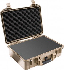 Pelican 1500 Medium Case, Desert Tan-