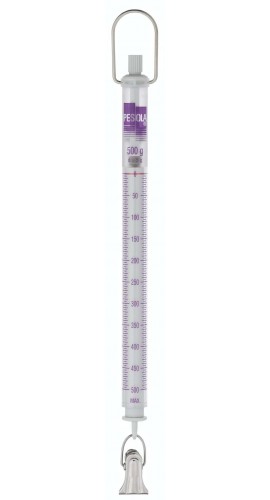 PESOLA 10500 Light-Line Metric Spring Scale, 500g-
