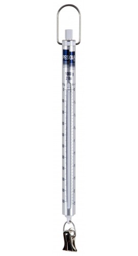 PESOLA 41002 Medio-Line Metric/English Spring Scale, 1000 g/2 lbs-