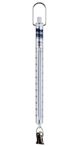 PESOLA 41002 Medio-Line Metric/English Spring Scale, 1000 g/2 lbs-