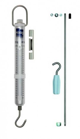 PESOLA 80420-KIT Macro-Line Force Gauge Kit with Pressure Set, 20 kg/40 lbs-