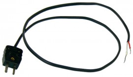 PIECAL 020-0210-J Thermocouple Plug with stranded wire, type-J-