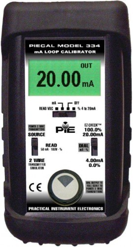 PIECAL 334 Milliamp Loop Calibrator-