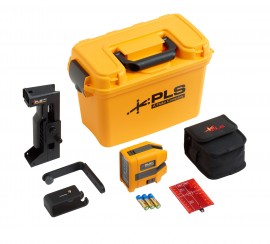 PLS 6R KIT Combination Line and Point Red Laser Level Kit-