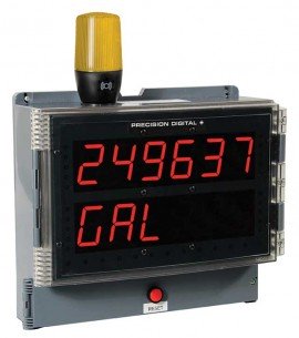Precision Digital MOD-PD2LHYB1 Light/Horn and Reset Button for Helios Meters, Yellow-