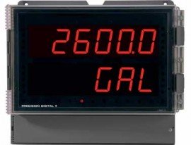 Precision Digital PD2-6000-7H7 Helios 4-Relay Process Meter, 12 to 24VDC, 4 to 20mA Output-