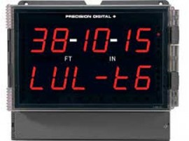 Precision Digital PD2-6001-7H7 Helios 4-Relay Feet/Inches Level Meter, 12 to 24VDC, 4 to 20mA Output-
