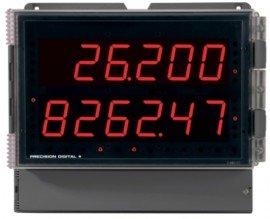 Precision Digital PD2-6200-6H7 Helios 4-Relay Analog Input Flow Rate/Totalizer, 85 to 265VAC, 4 to 20mA Output-