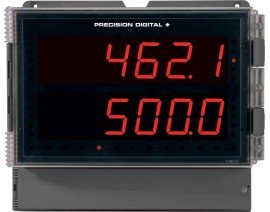 Precision Digital PD2-6210-6H2 Helios 2-Relay Analog Input Batch Controller, 85 to 265VAC-