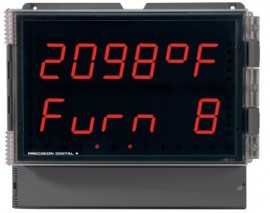 Precision Digital PD2-7000-7H7 Helios Large Display Temperature Meter-