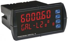 Precision Digital PD6000-7R5 ProVu Process Meter, 12-24V DC, 2 Relays &amp; 4-20mA Output-