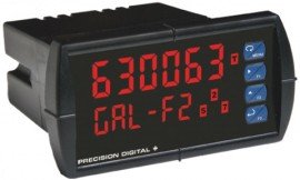 Precision Digital PD6300-7H2 ProVu Pulse Input Flow Rate/Totalizer Digital Panel Meter with SunBright display-