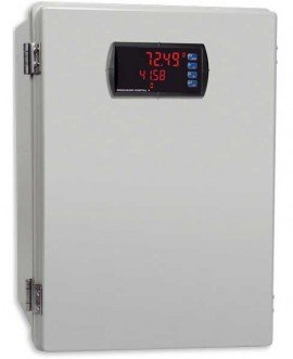 Precision Digital PDA2304-1 NEMA 4X Plastic Horizontal Enclosure for &amp;frac18; DIN digital panel meters, 1 cutouts-