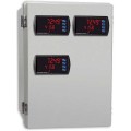 Precision Digital PDA2304-3 NEMA 4X Plastic Horizontal Enclosure for &amp;frac18; DIN digital panel meters, 3 cutouts-