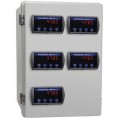 Precision Digital PDA2305 NEMA 4X Plastic Horizontal Enclosure for &amp;frac18; DIN digital panel meters, 5 cutouts-
