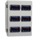 Precision Digital PDA2306 NEMA 4X Plastic Horizontal Enclosure for &amp;frac18; DIN digital panel meters, 6 cutouts-