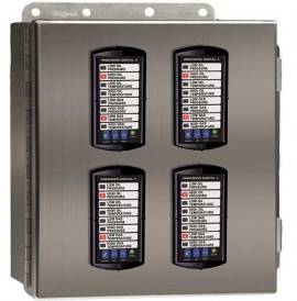 Precision Digital PDA2604-V Stainless-Steel NEMA 4X Vertical Enclosure, 13.5 x 12.9 x 6in, 4 Cutouts-