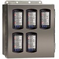 Precision Digital PDA2605-V Stainless-Steel NEMA 4X Vertical Enclosure, 13.5 x 12.9 x 6in, 5 Cutouts-