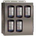 Precision Digital PDA2605-V Stainless-Steel NEMA 4X Vertical Enclosure, 13.5 x 12.9 x 6in, 5 Cutouts-