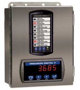 Precision Digital PDA2622 Dual Stainless-Steel NEMA 4X Enclosures, 9.5 x 6.9 x 3.5in, 2 Cutouts-