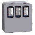 Precision Digital PDA2703-V Steel NEMA 4 Vertical Enclosure, 13.5 x 12.9 x 6in, 3 Cutouts-