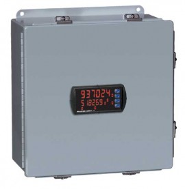 Precision Digital PDA2704-1C Steel NEMA 4 Horizontal Enclosure, 13.5 x 12.9 x 6in, 1 Cutout-