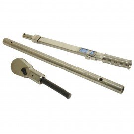 Precision Instruments C4D80M Split Beam Detachable Ratchet Torque Wrench, 26 to 80 kg.m, 3/4" drive-