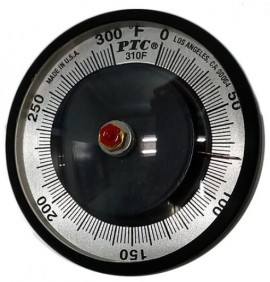 PTC Instruments 310F Fully Enclosed Sealed Surface Thermometer, 0 to 300&amp;deg;F-