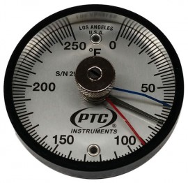 PTC Instruments 312FMM Surface Thermometer with max-min hands, 0 to 250&amp;deg;F-