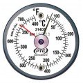 PTC Instruments 314DSL Dual-Scale Magnetic Surface Thermometer with ancillary hand, 50 to 750&amp;deg;F/10 to 400&amp;deg;C-