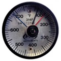 PTC Instruments 314FMM Surface Thermometer with max-min hands, 50 to 750&amp;deg;F-