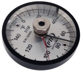 PTC Instruments 315FL Magnetic Surface Thermometer with ancillary hand, 0 to 150&amp;deg;F-