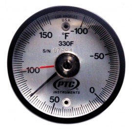 PTC Instruments 330FL Magnetic Surface Thermometer with ancillary hand, -100 to 160&amp;deg;F-