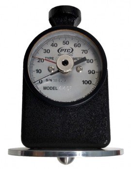 PTC Instruments 414CF Composite Foam Durometer Gauge, ASTM type CF, 0 to 100 points-