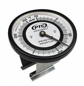 PTC Instruments 483C Clip-On Pipe Thermometer, -20 to 70&amp;deg;C-
