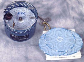 PTC Instruments 615.41FB Temperature Recording Chart, 24-hour, -40 to 160&amp;deg;F-