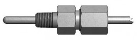 Pyromation 6109T-4B Re-Adjustable Compression Fitting, 1/4 O.D.-
