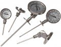 Pyromation BMI3A49-012-9HN-G-P-1310 Bi-Metal Thermometer, 1/2&quot; NPT, 200 to 1000&amp;deg;F -