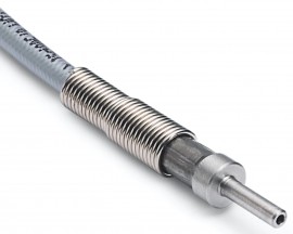 Ralston 1S1S-HOS-1m Quick-Test Hose, 0.13&quot; stainless-steel tube stub ends, 1 m L-