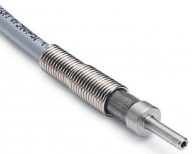 Ralston 1S1S-HOS-3ft Quick-Test Hose, 0.13&quot; stainless-steel tube stub ends, 3&#039; L-