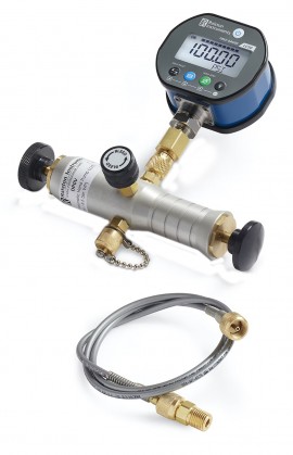 Ralston DP0V Pneumatic Pump Kit with 100 psi/700 kPa LC20 gauge, 3ft hose, 1/4&quot; MNPT adapter-