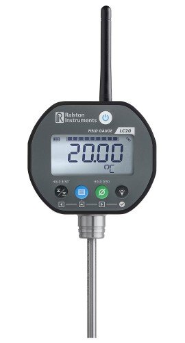 Ralston Field Gauge LC20-TA Digital Probe Thermometer with Bluetooth, -22 to 302&amp;deg;F, &amp;Oslash;&amp;frac14;&amp;quot;-