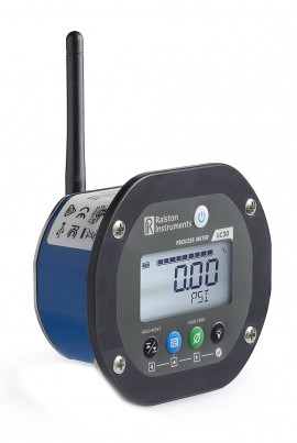 Ralston Field Gauge LC30 Pressure/Vacuum/Temperature Sensor Gauge with wireless radio, 30 psi-