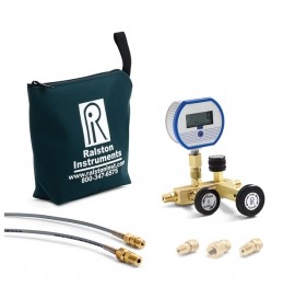 Ralston QTCM-1KpsiG-D QTCM Manifold, 1000 psiG digital gauge-