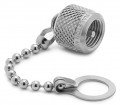 Ralston QTFT-CAPS Stainless-Steel Cap and Chain for any male Quick-Test adapter-