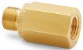 Ralston QTHA-1FB0 Brass Quick-Test Connector, 0.125&quot; female NPT x male QT-
