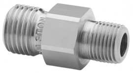 Ralston QTHA-1MS0 Male NPT Quick-test Adapter, 5000 psi, &amp;frac18;&amp;quot; male NPT-