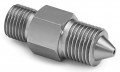 Ralston QTHA-2MS0-XH Stainless-Steel Connector, 0.25" male high pressure x male Quick-Test, no check-valve-