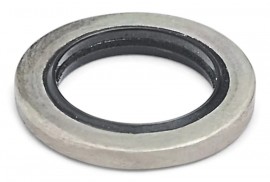 Ralston QTHA-3BR-RS Steel RS Bonded Seal Ring, 0.38" male-